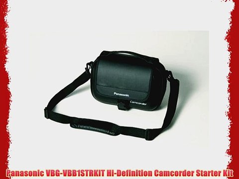 Panasonic VBG-VBB1STRKIT Hi-Definition Camcorder Starter Kit