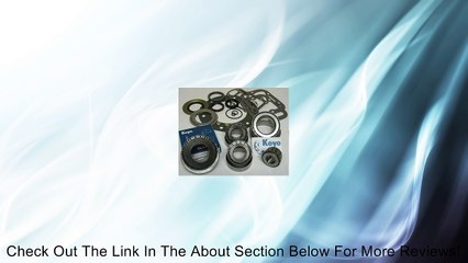 ZF S5-42 & S5-47 5-SPEED MANUAL TRANSMISSION REBUILD KIT, FITS '87-'98 FORD, PROFESSIONAL QUALITY Review