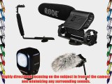 Rode VideoMic Directional On-Camera Condenser Shotgun Microphone with Deadcat Windshield Polaroid