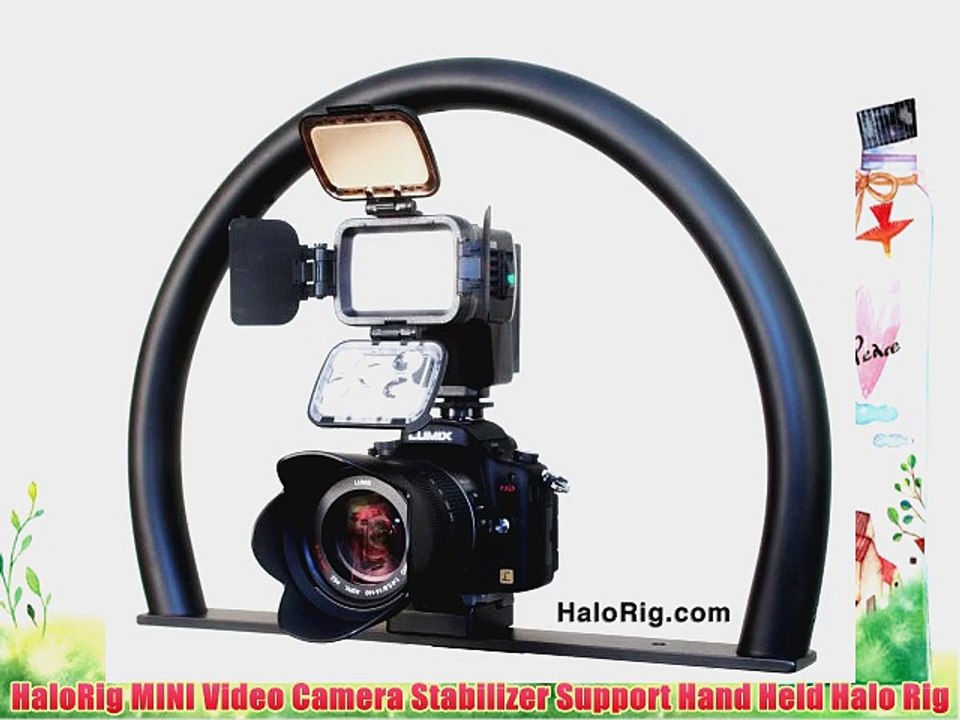 HaloRig MINI Video Camera Stabilizer Support Hand Held Halo Rig