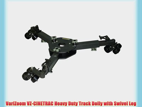 VariZoom VZ-CINETRAC Heavy Duty Track Dolly with Swivel Leg