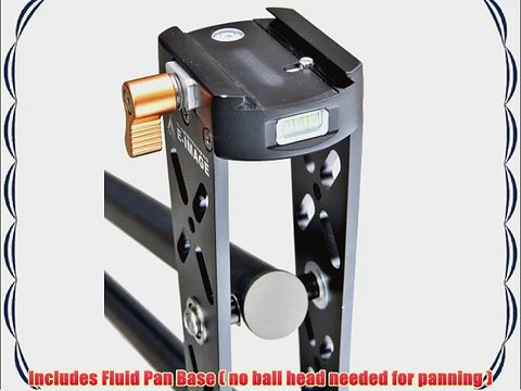 ePhotoInc New Portable DSLR Mini Jib Crane Video Camera Jib Video Jib Arm with 2 QR Plates