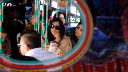 "Viewing Karachi from a different eye"