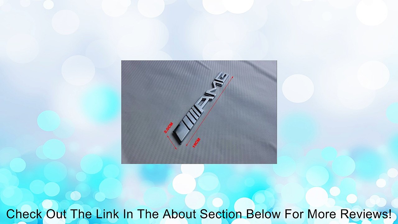 L Black series Benz AMG Auto Car Emblems Accessories By Chrome Emblem 3d Badge 3m Adhesive Black Review