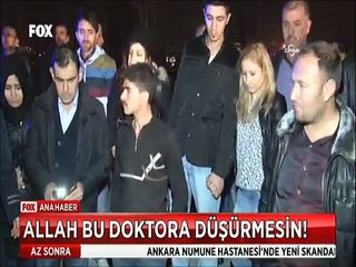 Allah kaza geçirip de böyle Doktorum diyenin eline düşürmesin