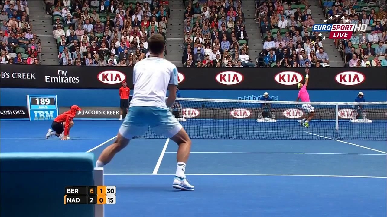 Rafael Nadal vs Tomas Berdych Highlights HD 1/4 Australian Open 2015