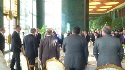 Cumhurbaşkanı Erdoğan, Muhtarlarla Bir Araya Geldi