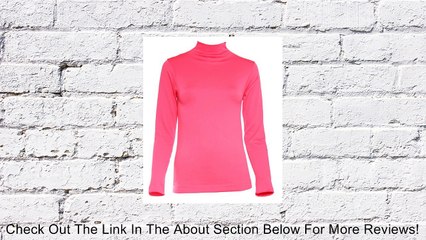 AMC Girls Polyester Turtleneck, & Stretch Fit, Long Sleeve Review