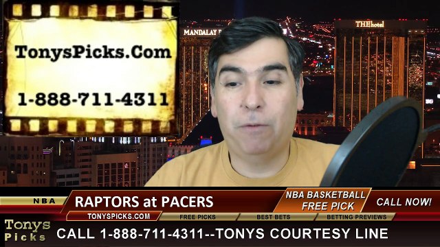Indiana Pacers vs. Toronto Raptors Free Pick Prediction NBA Pro Basketball Odds Preview 1-27-2015