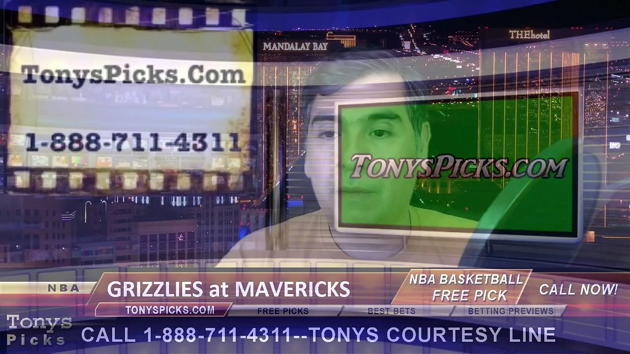 Dallas Mavericks vs. Memphis Grizzlies Free Pick Prediction NBA Pro Basketball Odds Preview 1-27-2015