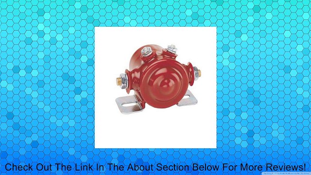 NEW COLE HERSEE 12 VOLT 4 TERM 65 AMP CONTINUOUS DUTY SOLENOID 24117-01 24117-01BX 24117-01BP 24117-01 Review