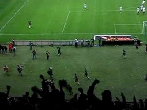 But du PSG vu des tribunes au parc