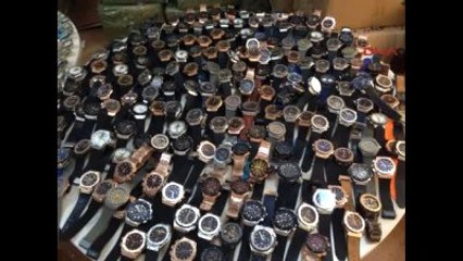 Taklit Saat ve Gözlük Operasyonu...