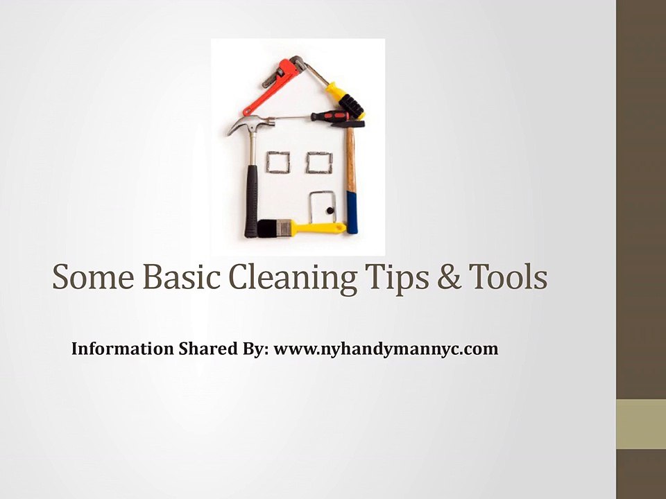 Common Cleaning Tips & Tools
