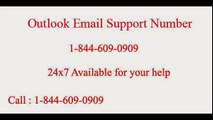 1-844-609-0909(toll free) outlook email support number, outlook support issues