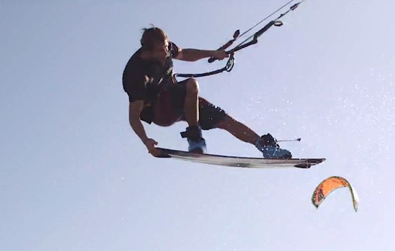 KITESURFING THE WATER LAGOONS IN BRAZIL