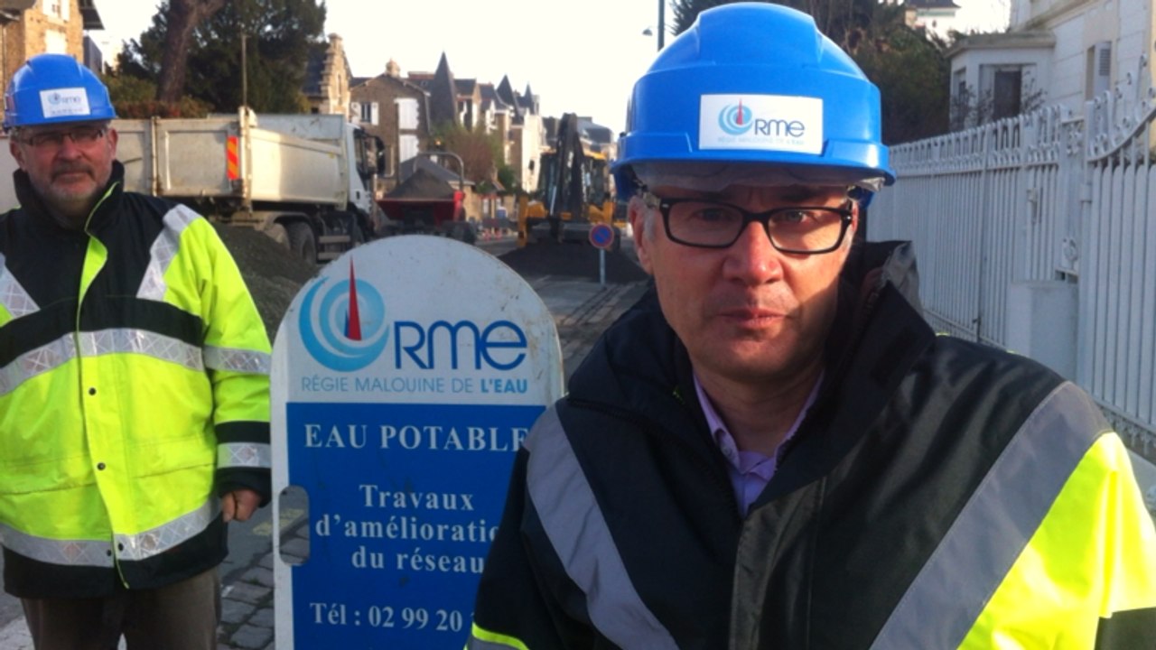 Rénovation du réseau d'eau potable
