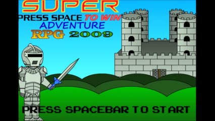 TheDominusIgnis plays Super Press Space to win Adventure RPG 2009