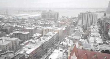 Time-Lapse of Snowstorm's NYC Approach