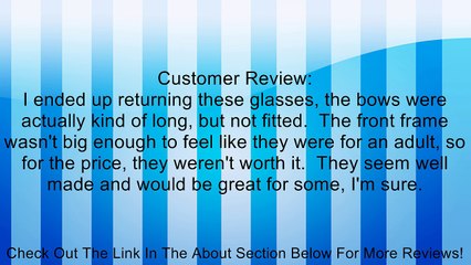 X-KD Sunglasses 1012 Black Frame with Blue lens Review