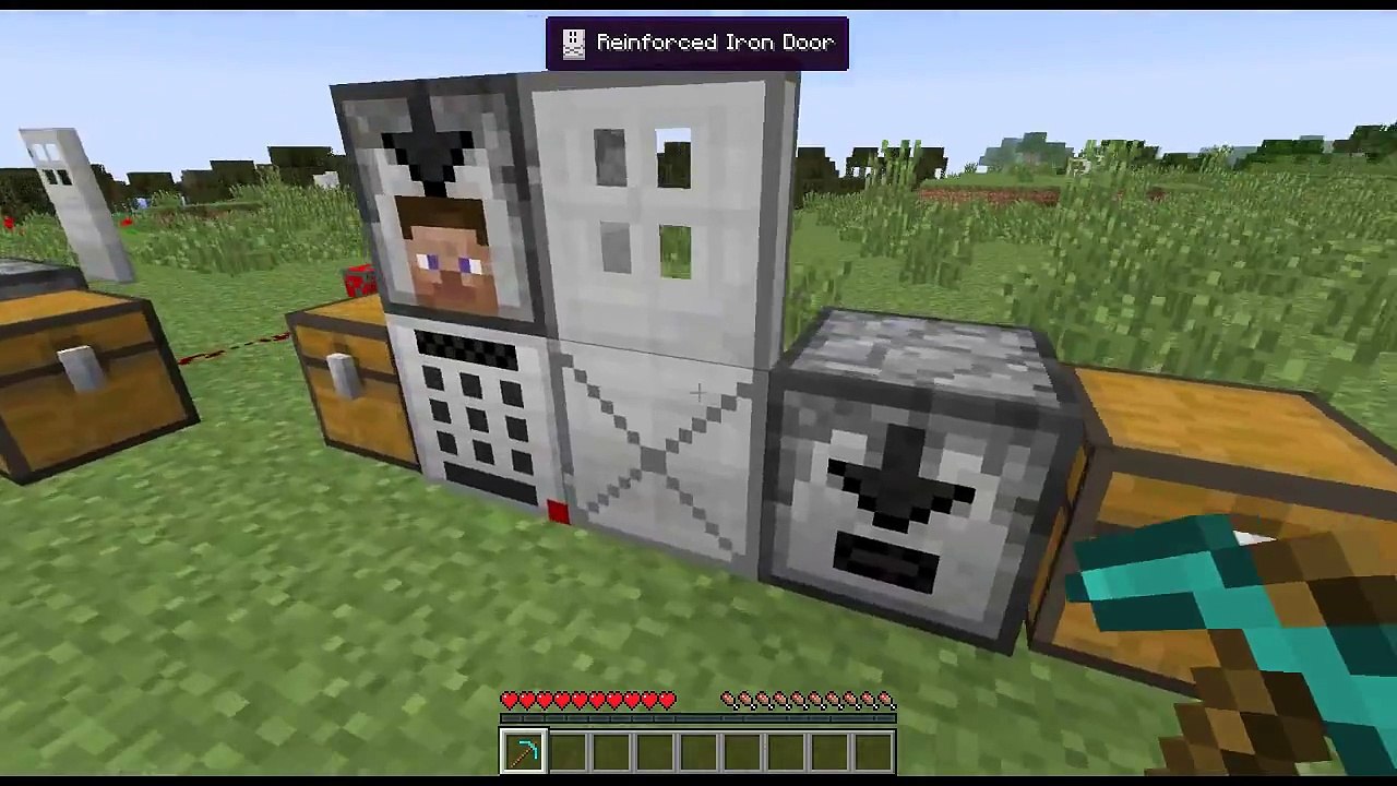 Minecraft  ULTIMATE BASE DEFENSE - SecurityCraft Mod Showcase