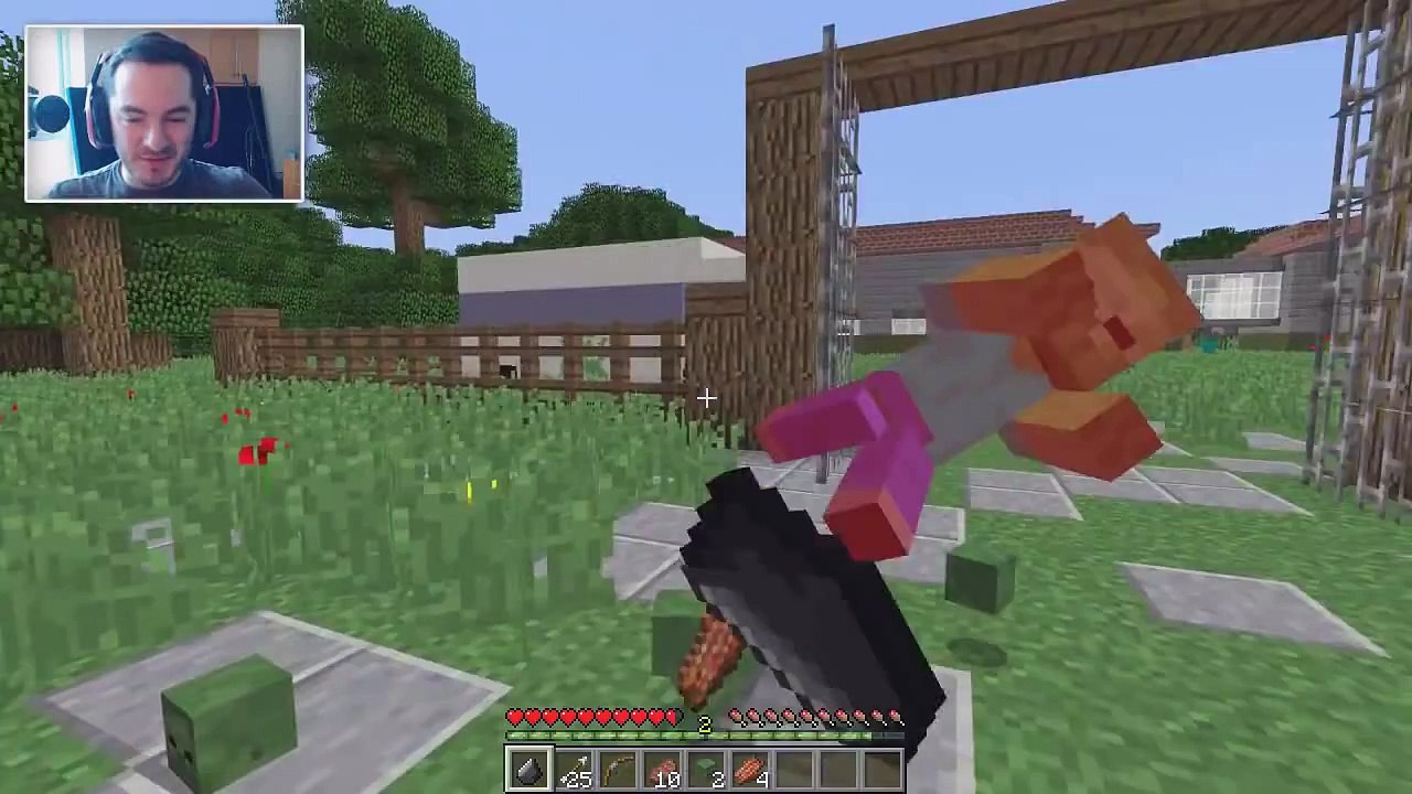 Minecraft  ZOMBIE APOCALYPSE SURVIVAL - Dead World Part 1
