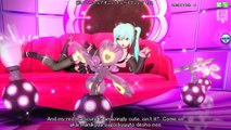 60fps Full風 Sweet Devil   Hatsune Miku 初音ミク Project DIVA Arcade English lyrics Romaji subtitles