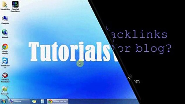 How to create backlinks for my website or blog TUTORIAL HD Videos Full