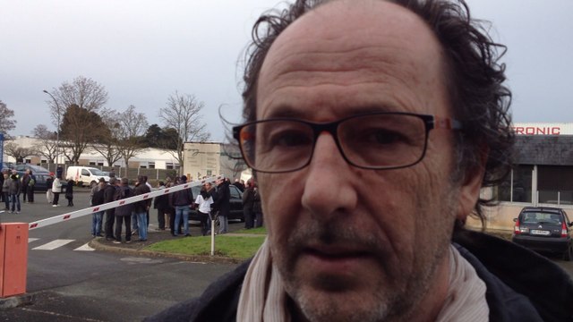 Manif des salariés de Thyssen