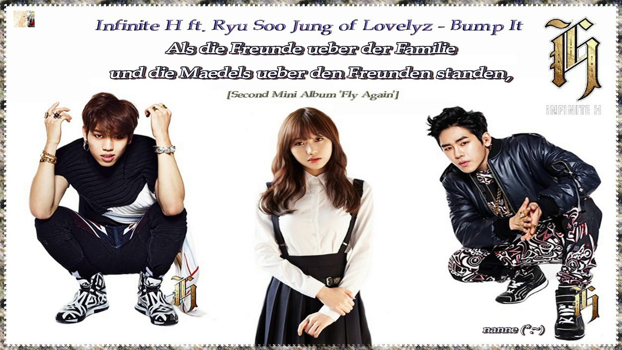 Infinite H ft. Ryu Soo Jung of Lovelyz - Bump It k-pop [german Sub]