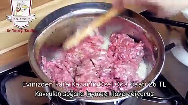 Yufkadan Kıymalı Kol Böreği Tarifi | Tepsi Böreği