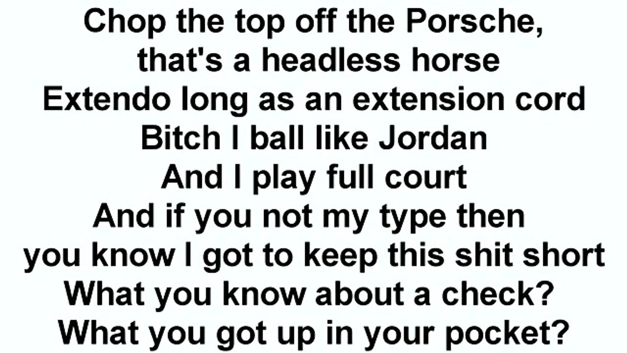 Rae Sremmurd - No Type Lyrics