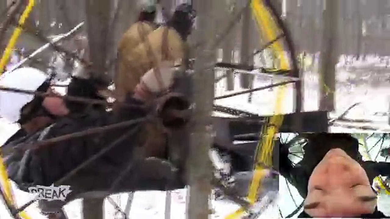 Awesome Human Hamster Wheel Stunt
