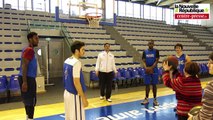 VIDEO. Poitiers : les basketteurs du PB 86 accueillent des handicapés