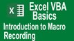 Excel VBA Programming Basics Tutorial # 3 | Introduction to Macro Recording