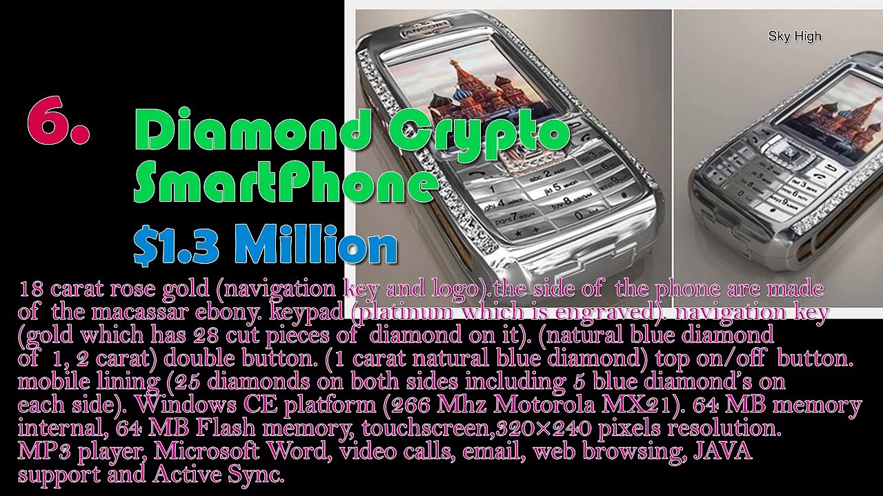 Top 10 Most Expensive Mobile Phones in The World