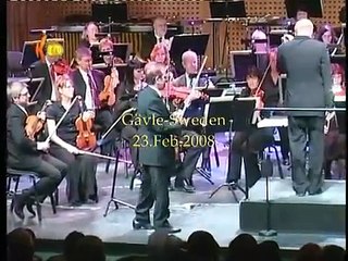 Bihar (Spring) - Dilshad or Dalshad Said Kurdish violinist Gävle Symphony Orchestra Sweden