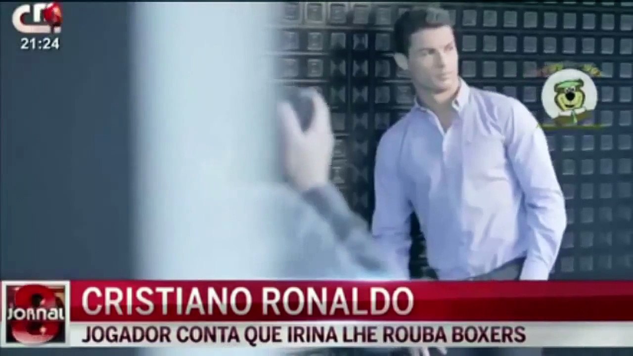 footbal skills - Cristiano Ronaldo reveals girlfriend Irina Shayk s secret She steals my boxers