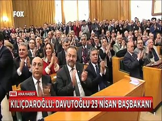 Kılıçdaroğlu Sen Başbakanlık koltuğuna oturtulan 23 Nisan çocuğusun