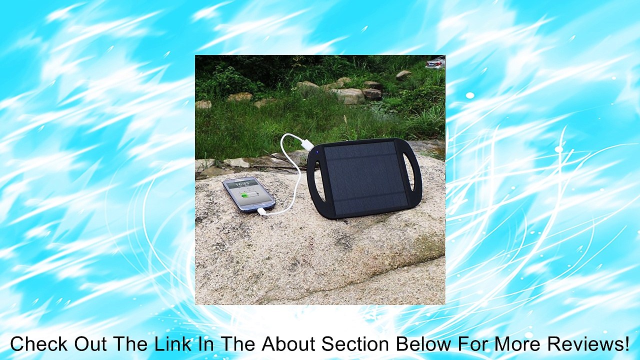 AP®Solar Panel Charger iphone 10000mAh Dual-Port Portable Charger Backup External Battery Power Pack Power Bank for iPhone 6 plus 5S 5C 5 4S 4, iPad Air, Other iPads, iPods, Samsung Galaxy S4, S3, S2, Note 3, Note 2, Most Kinds of Android Smart Phones and