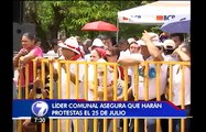 Líder comunal asegura que protestas son reflejo del abandono en Guanacaste