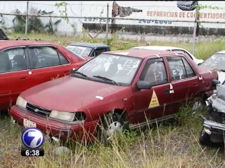 20 mil vehículos en planteles del MOPT no son reclamados por sus dueños