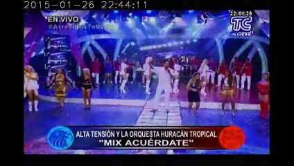 Atrevidos: Bailamos con el grupo Alta Tensión.