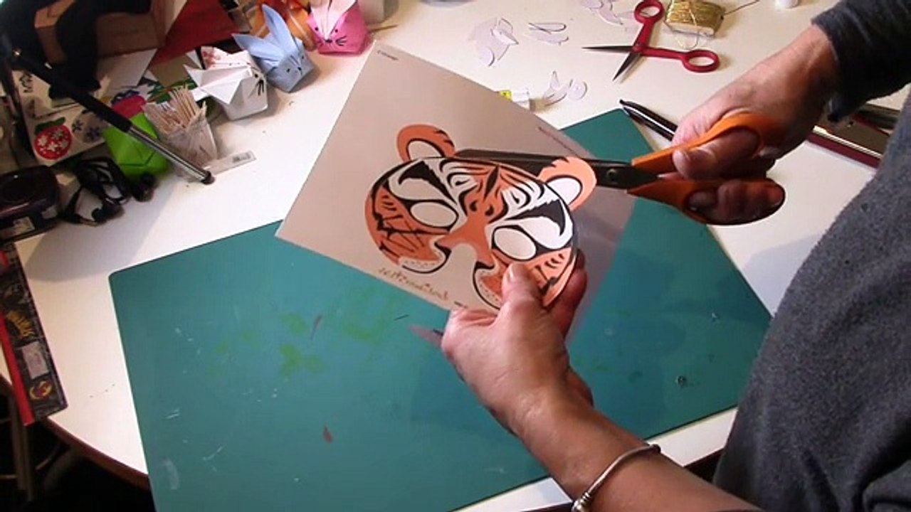 Masque de tigre