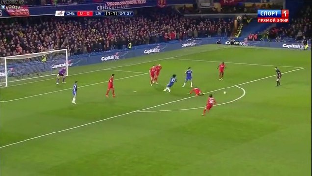 Chelsea 1 - 0 Liverpool All Goals and Full Highlights 27/01/2015 - Capital One Cup