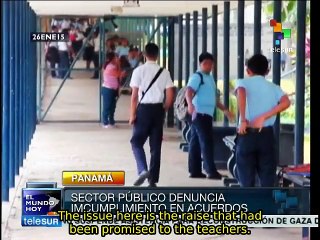 Panamanian teachers willing to go on strike again