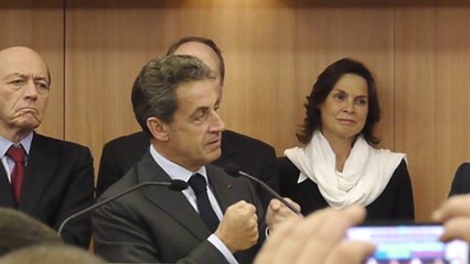 Extrait des voeux du groupe UMP-PA IDF avec Nicolas Sarkozy