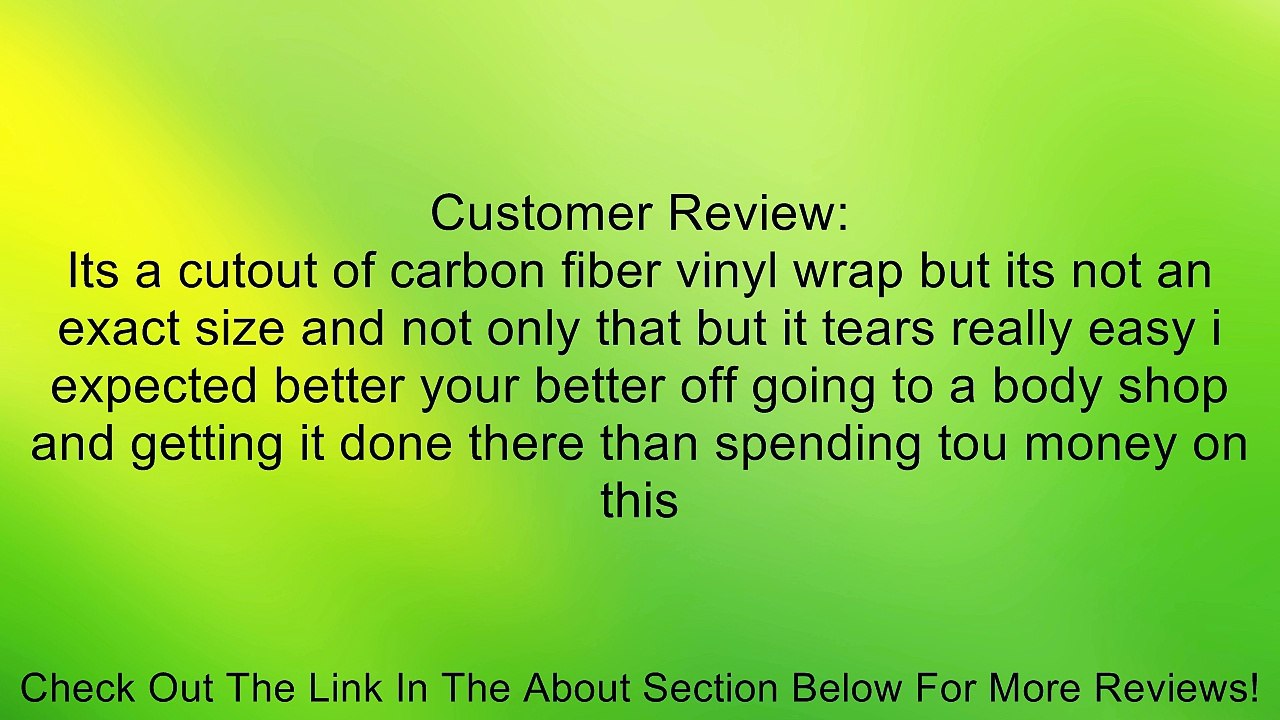 Front Rear Carbon Logo Cover Trim for 2009 2010 2011 2012 Chevy Cruze Review