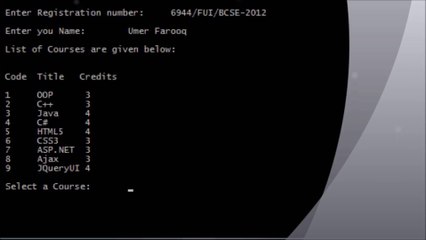 The GPA Calculator - Umer Farooq