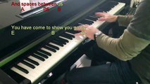 My Heart Will Go On (Piano cover with lyrics & chords in HQ)
